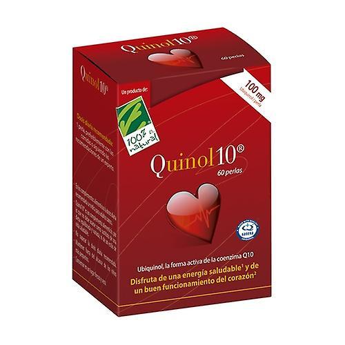 Cien por Cien Natural Quinol 10 (From Ubiquinol) 60 softgels of 100mg