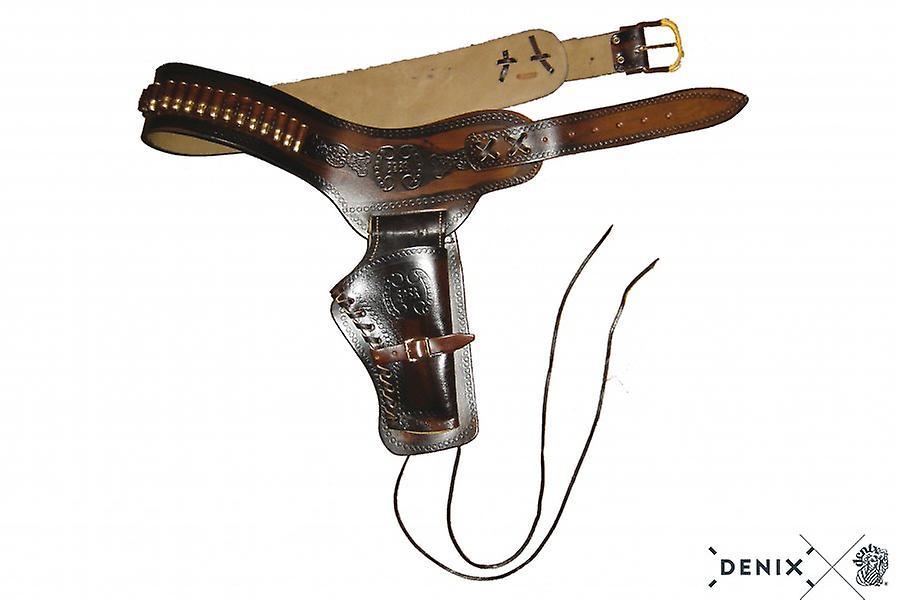 Denix Cowboy Replica revolver belt incl 24 cartridgees