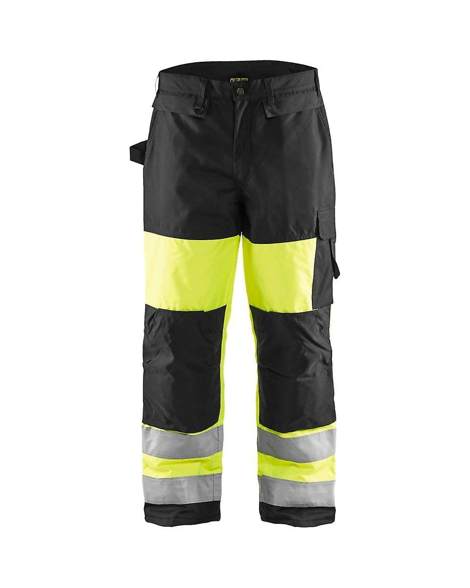 Blaklader 1883 hi-vis winter trousers - mens (18831997) Yellow/black