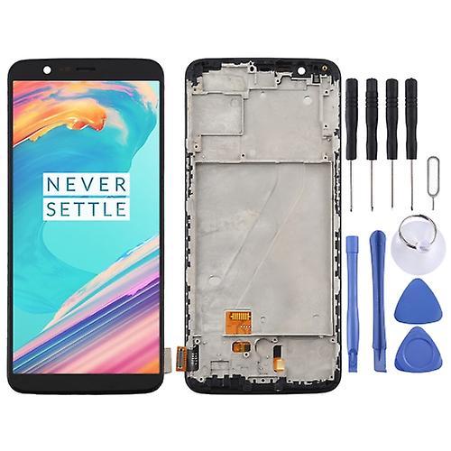 Repair Parts For Oneplus 5t A5010 Tft Material Lcd Screen And Digitizer Full Assembly With Frame