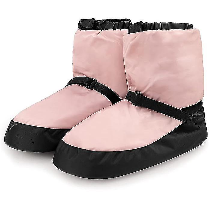 Mssugar Dance Warm Up Booties Women's Ballet Boots pink L