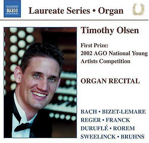 Naxos Timothy Olsen - Organ Recital  [COMPACT DISCS] USA import