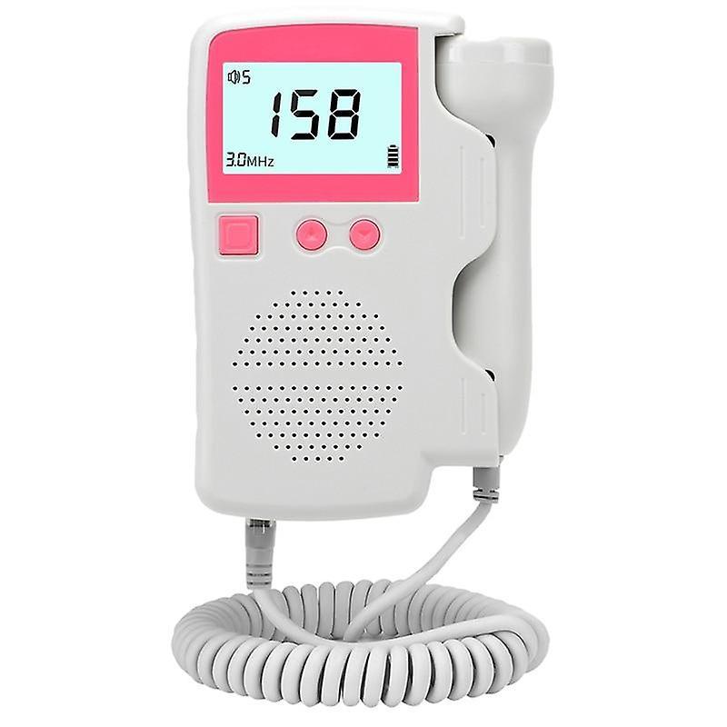 Slowmoose 3.0mhz Doppler Fetal, Heart Rate Monitor - Pregnancy Baby Fetal Sound, Heart