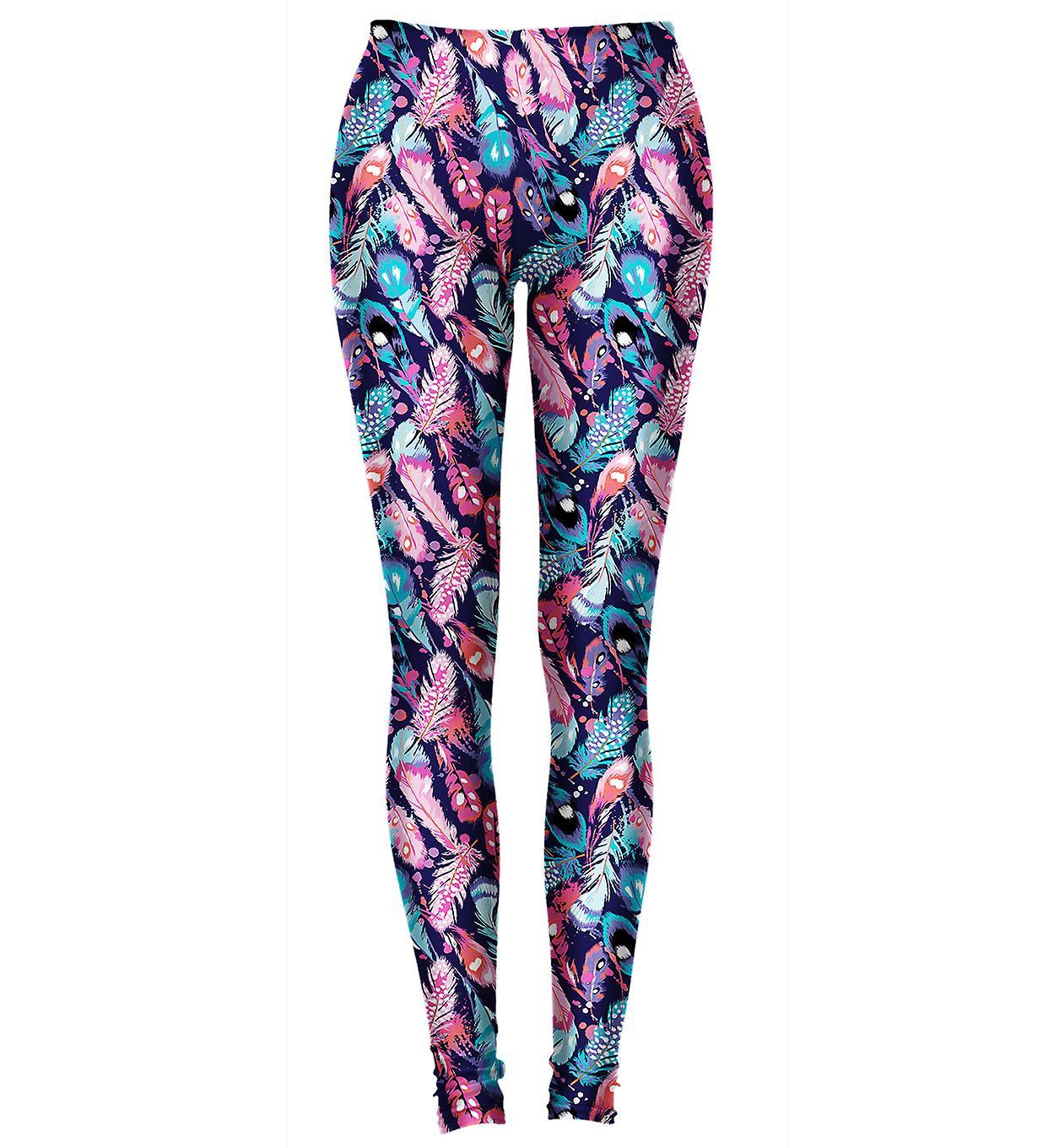 Mr Gugu & Miss Go Mr. Gugu Miss Go colorful feathers leggings L