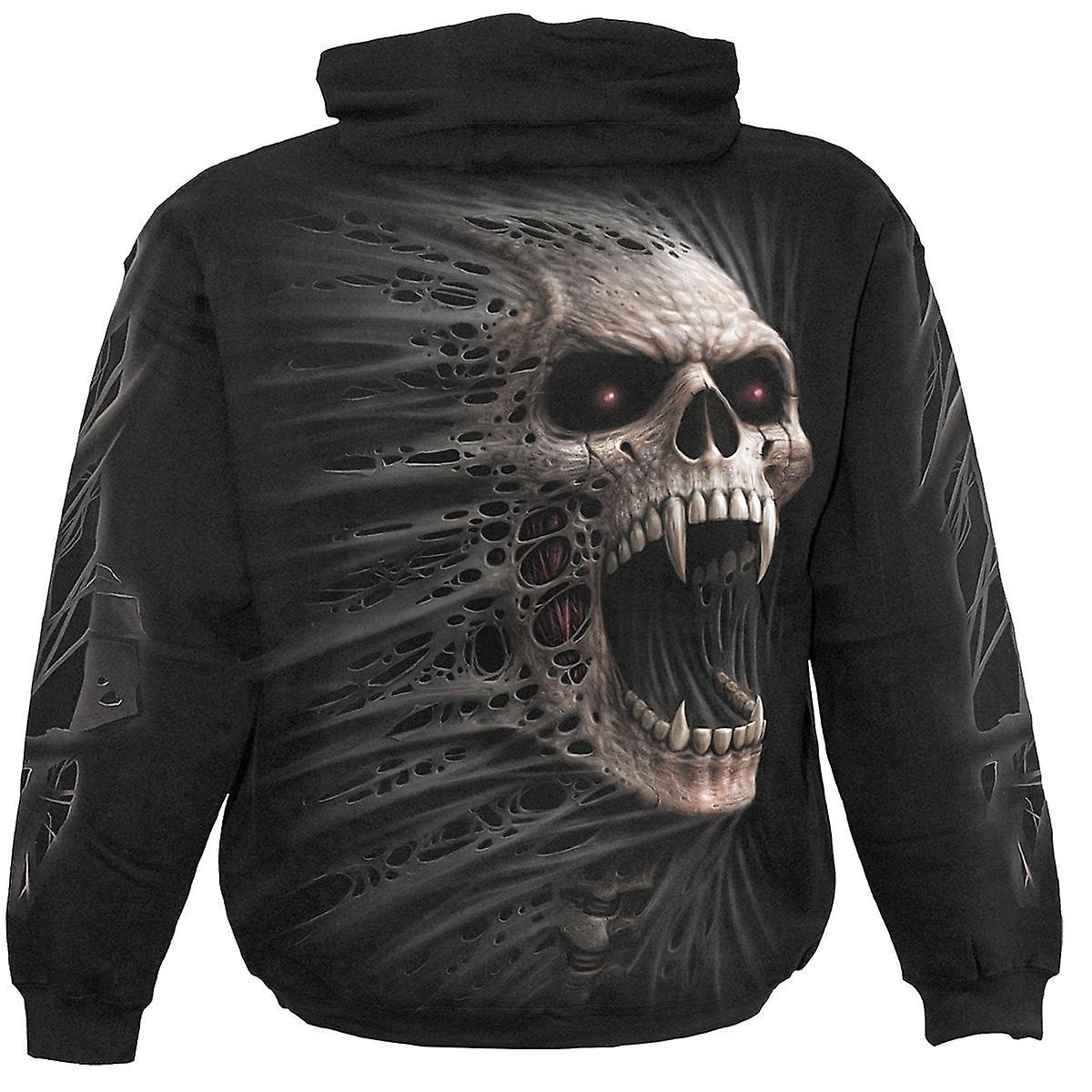 Spiral Direct Gothic CAST OUT - Hoody Black |Skulls|Fangs|Horror Large