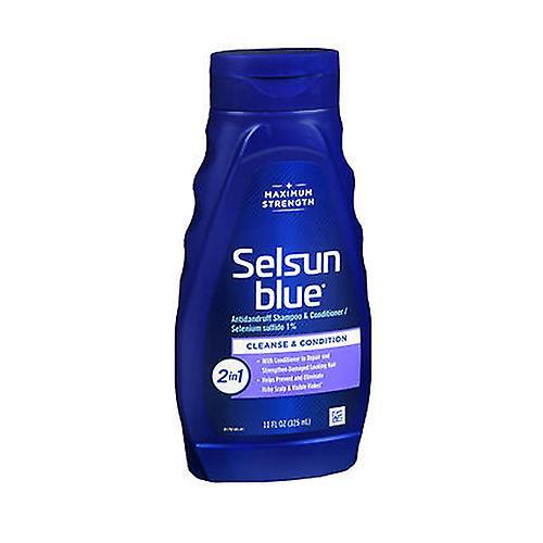 Selsun Blue 2-In-1 Maximum Strength Dandruff Shampoo, 11 Oz (Pack Of 1)