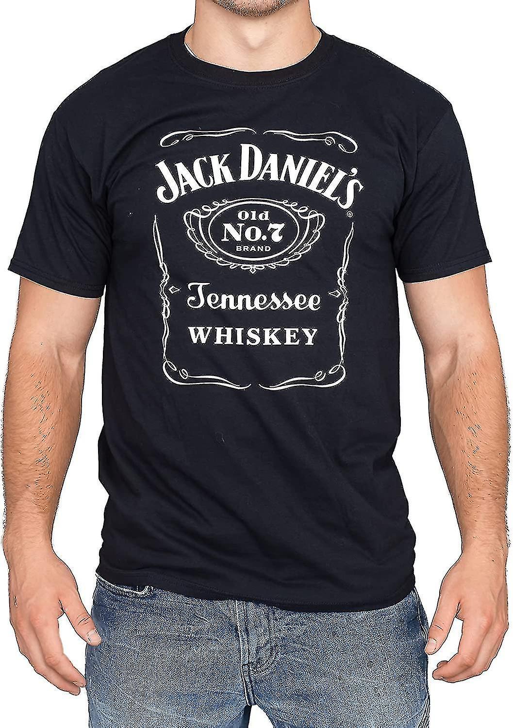 Sunset Jack Daniels Men's Daniel's Label T-shirt Large