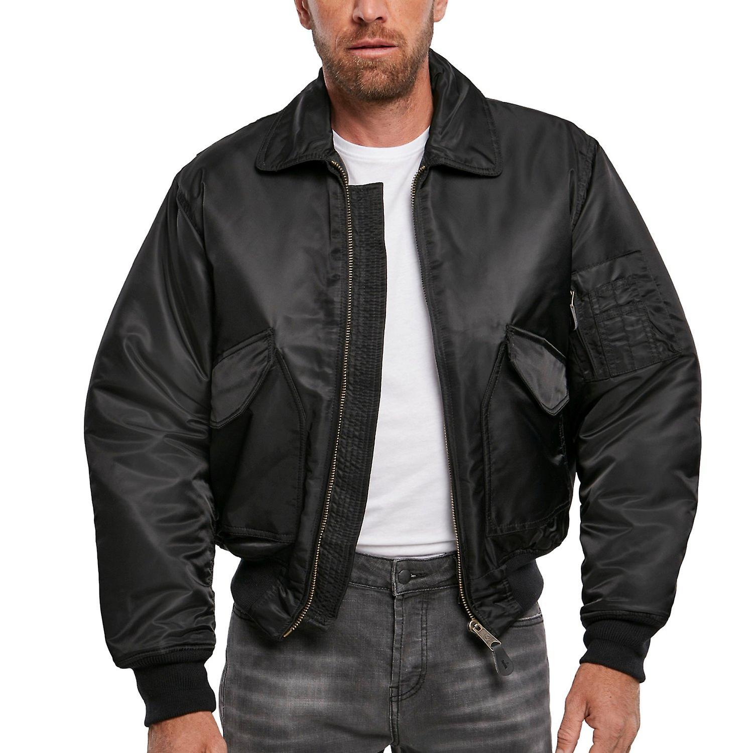 Brandit - CWU BOMBER Aviator Jacket Black 3XL