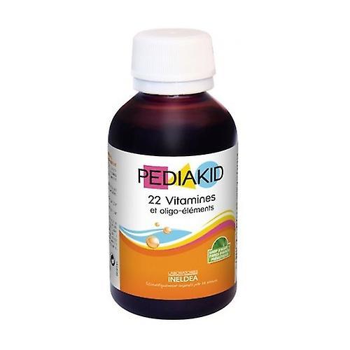 Pediakid 22 Vitamins and Trace Elements (Aroma of Natural Orange and Apricot) 125 ml (Orange - Apricot)