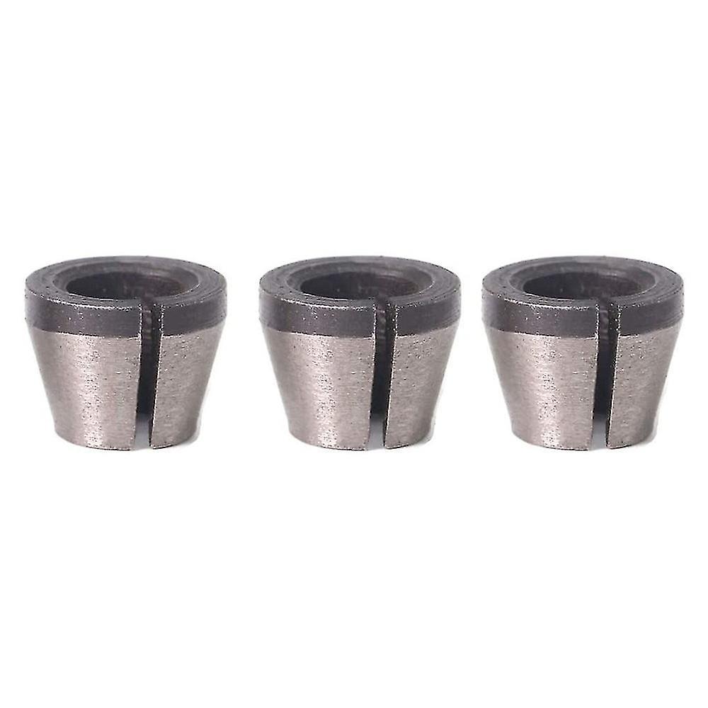 Kangboo 3pcs High Precision 6mm 6.35mm 8mm Router Collet Chuck Adapter For Engraving Trimming Machine