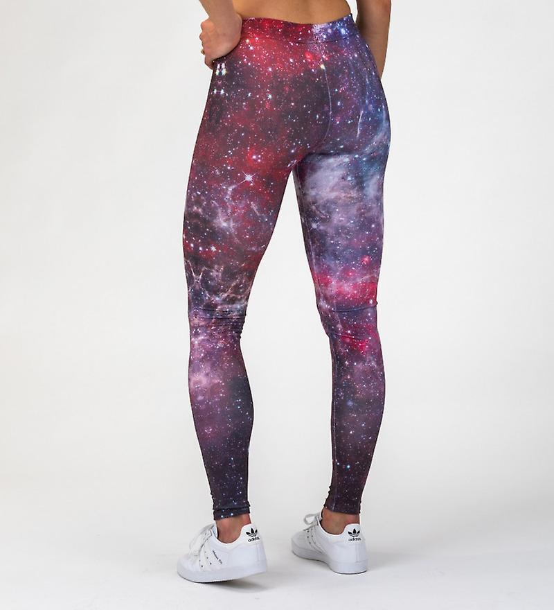 Mr Gugu & Miss Go Mr. Gugu Miss Go deep red nebula leggings M