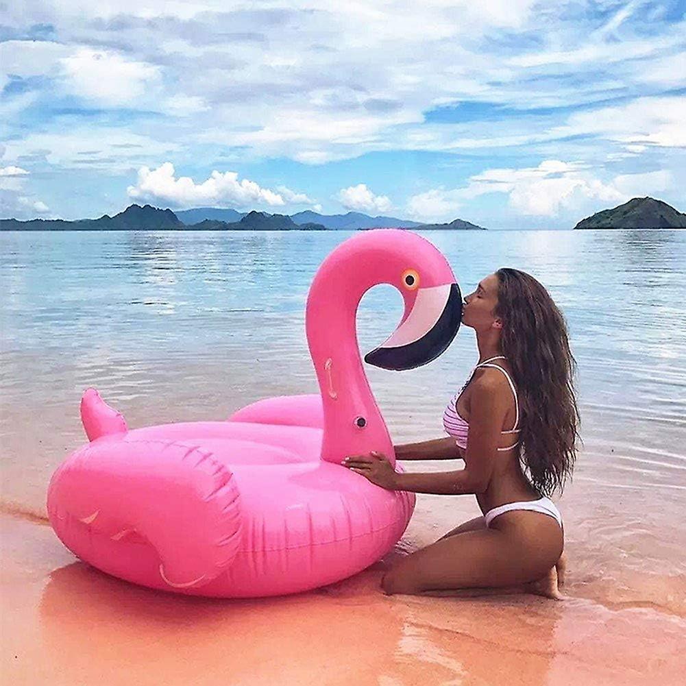 Xpba Flamingo Buoy, Inflatable Flamingo Adult Floating Inflatable Pool Buoy