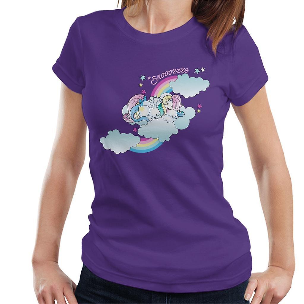 My Little Pony Snooozzze Women's T-Shirt Purple XX-Large