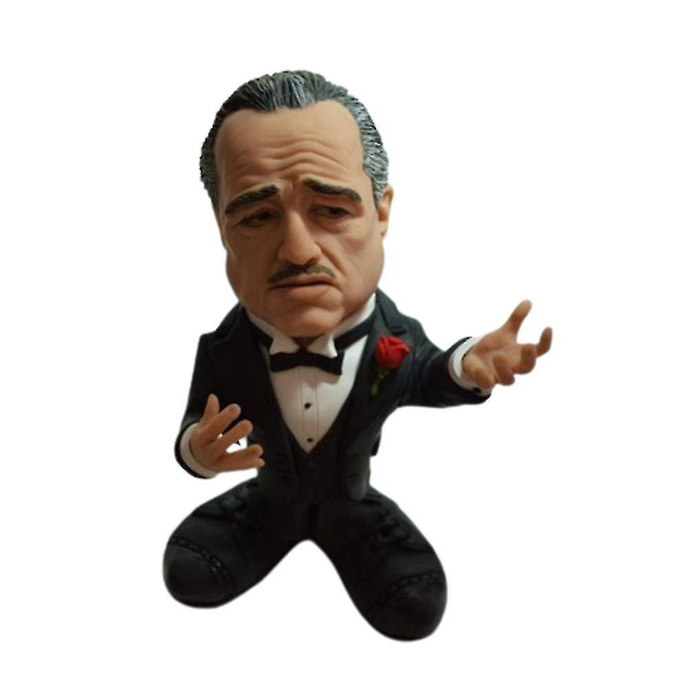 Camila Classic Movie Character Statue Decor Sculpture The Godfather Mini Figure Resin Ornaments Home-SIZE: E