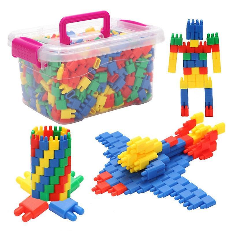 Slowmoose Children Early Education Rocket Bullet Building Blocks 300 pcs boxes