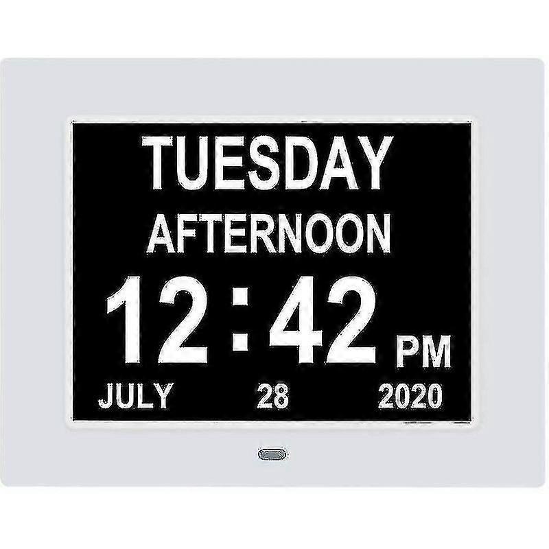 Mintian 2023 New Digital Calendar Clock Extra Large Day Clock Date Time And Day Of The Week Dementia Clocks For Visually Impaired Seniors With Batt...