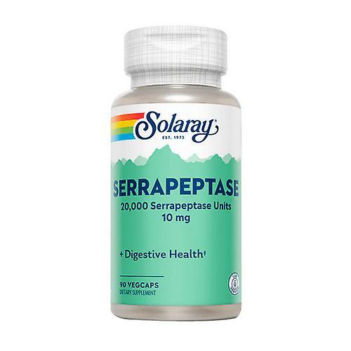 Solaray Serrapeptase,10 mg ,90 Caps (Pack of 1)