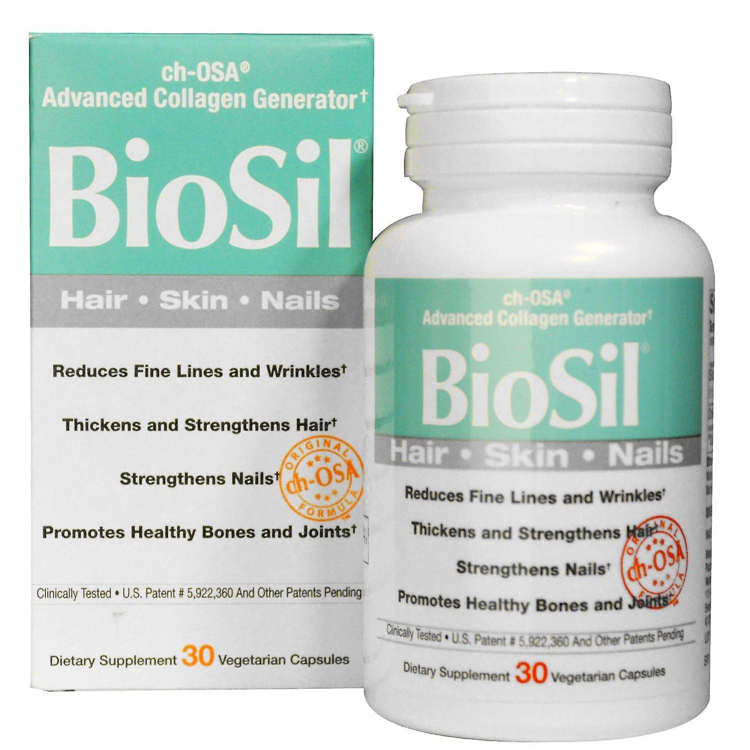 BioSil by Natural Factors, ch-OSA Advanced Collagen Generator, 30 Vegetarian Cap