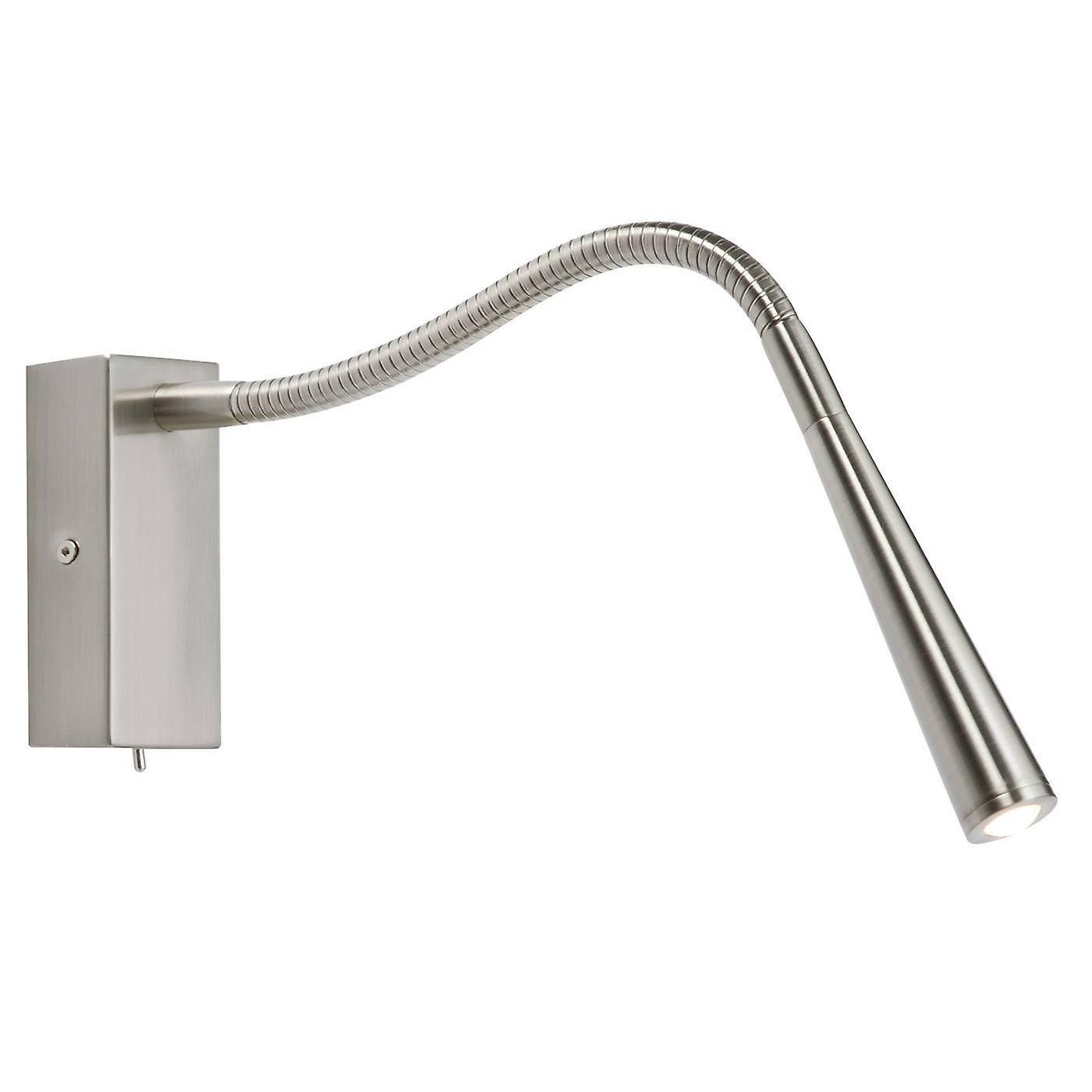 Endon Lighting Madison 1 Light Indoor Wall Light Brushed Chrome