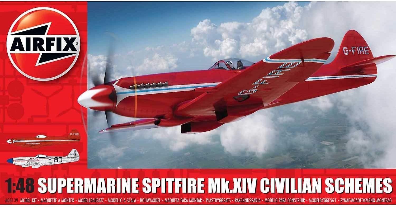 Airfix Supermarine Spitfire Mkxiv Race Schemes Model Kit