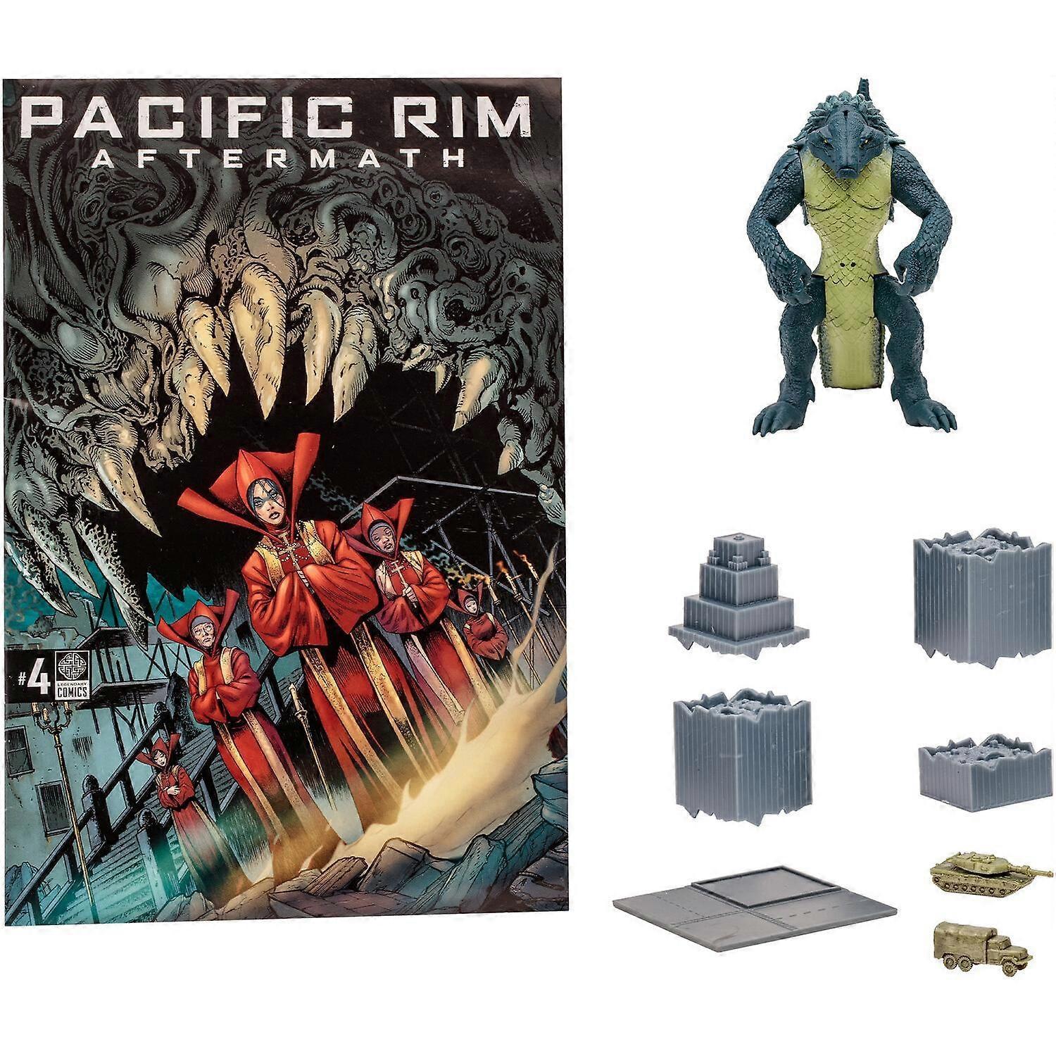 McFarlane Toys McFarlane - Pacific Rim - 4" Raiju (Kaiju) Figure Playset & Comic  [COLLECTABLES] Action Figure USA import