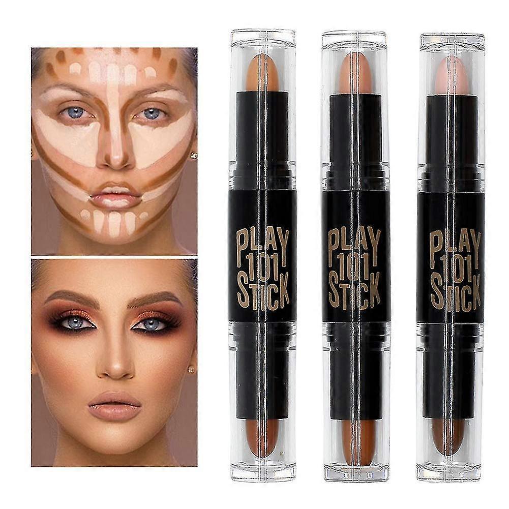 Zhiyi Concealer, Contour Sticks, Contour Kit, Highlight Stick, Contour And Highlight In One, 6 Color Makeup Concealer Contour Pen