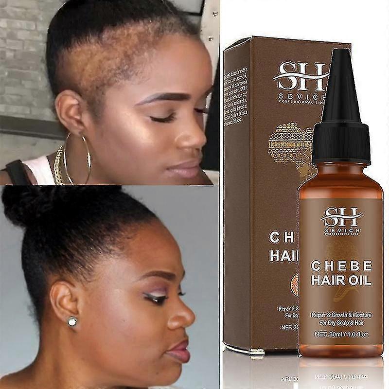 West&month African Chebe Oil Hair Strengthener Chebe Extreme Hair Growth Spray Fast Edges Growth Alopecia Hair Oil Hair Loss Treatment 3pcs