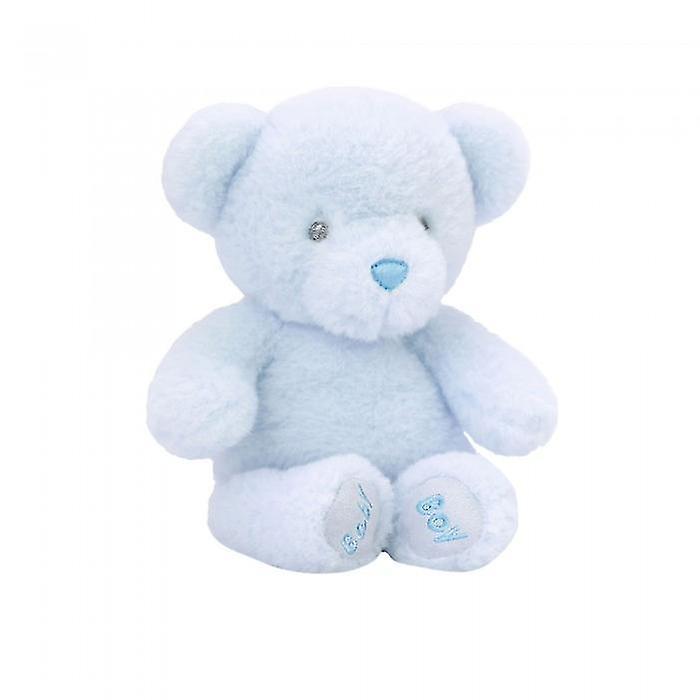 Keel Toys Baby Boys Bear Plush Toy Blue 25cm