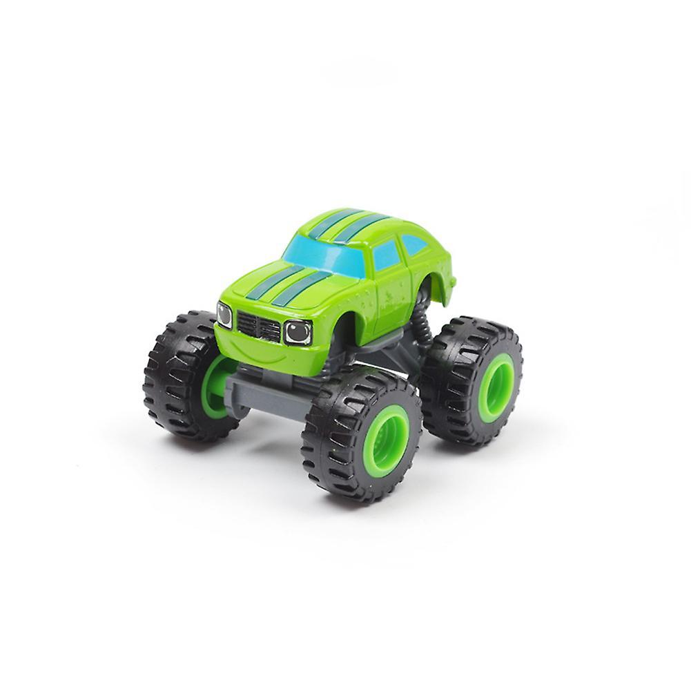 Remorui 1Pc Diecast Blaze Monster Machines Friction Racer Car Vehicle Toy Kids Gift Green