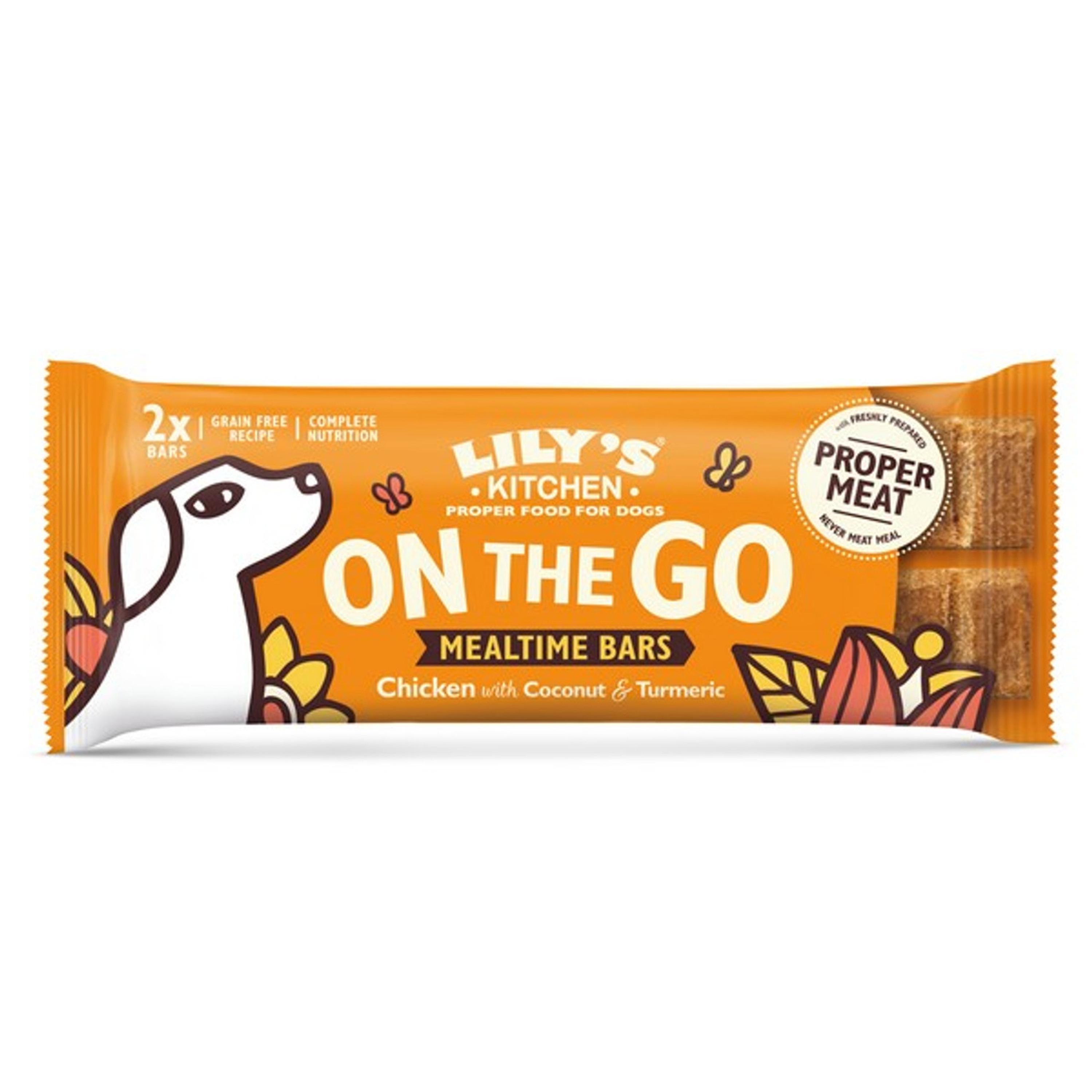 Lilys Kitchen Lily's Kitchen Dog Treats On The Go Bar Chicken 12 x 40g