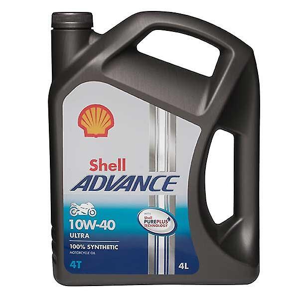 Shell Advance 4T Ultra 10W-40 4L Motor Cycle 4 Stroke Engine Oil Fully Synthetic