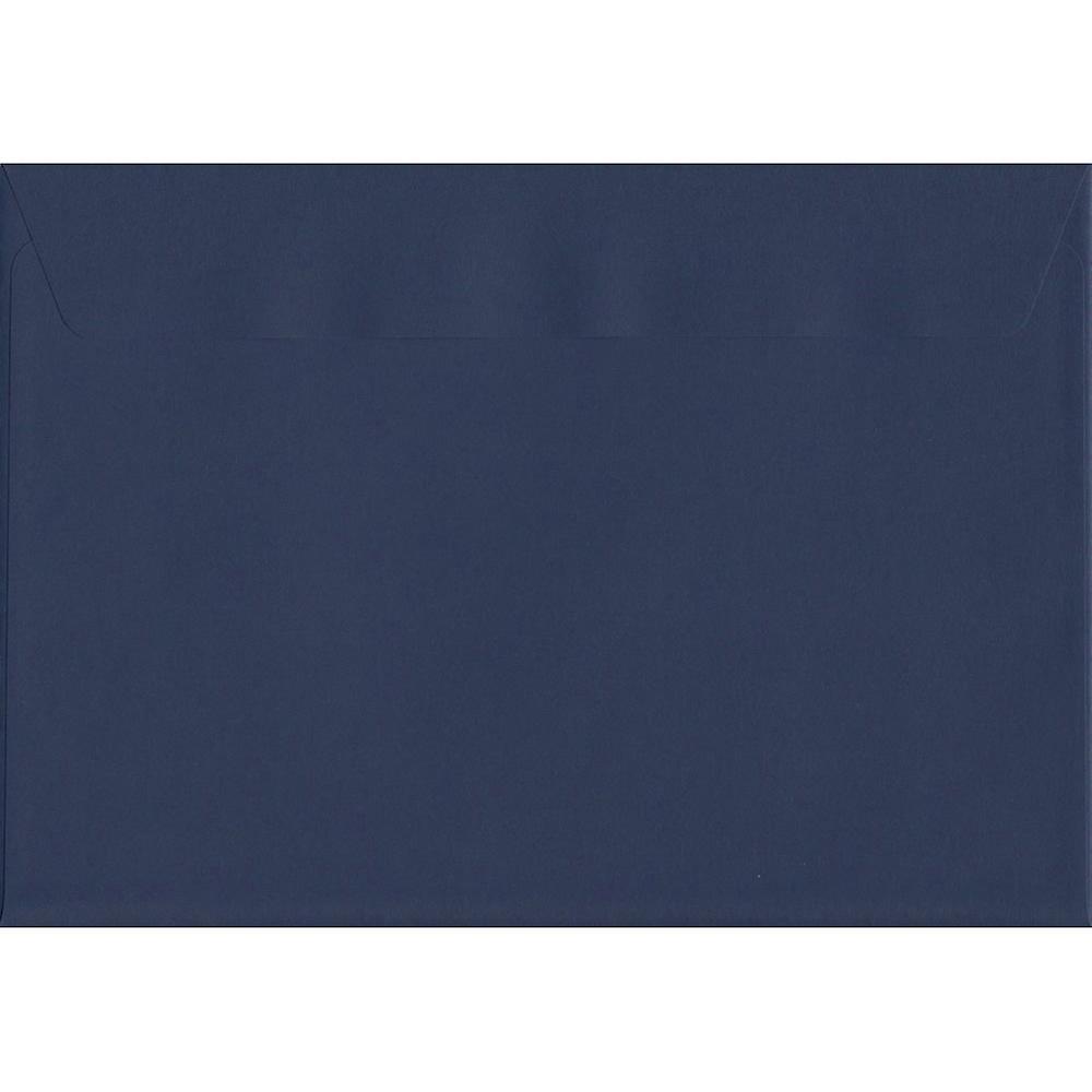 ColorSono Oxford Blue Peel/Seal C5/A5 Coloured Blue Envelopes. 120gsm Luxury FSC Certified Paper. 162mm x 229mm. Wallet Style Envelope. 50