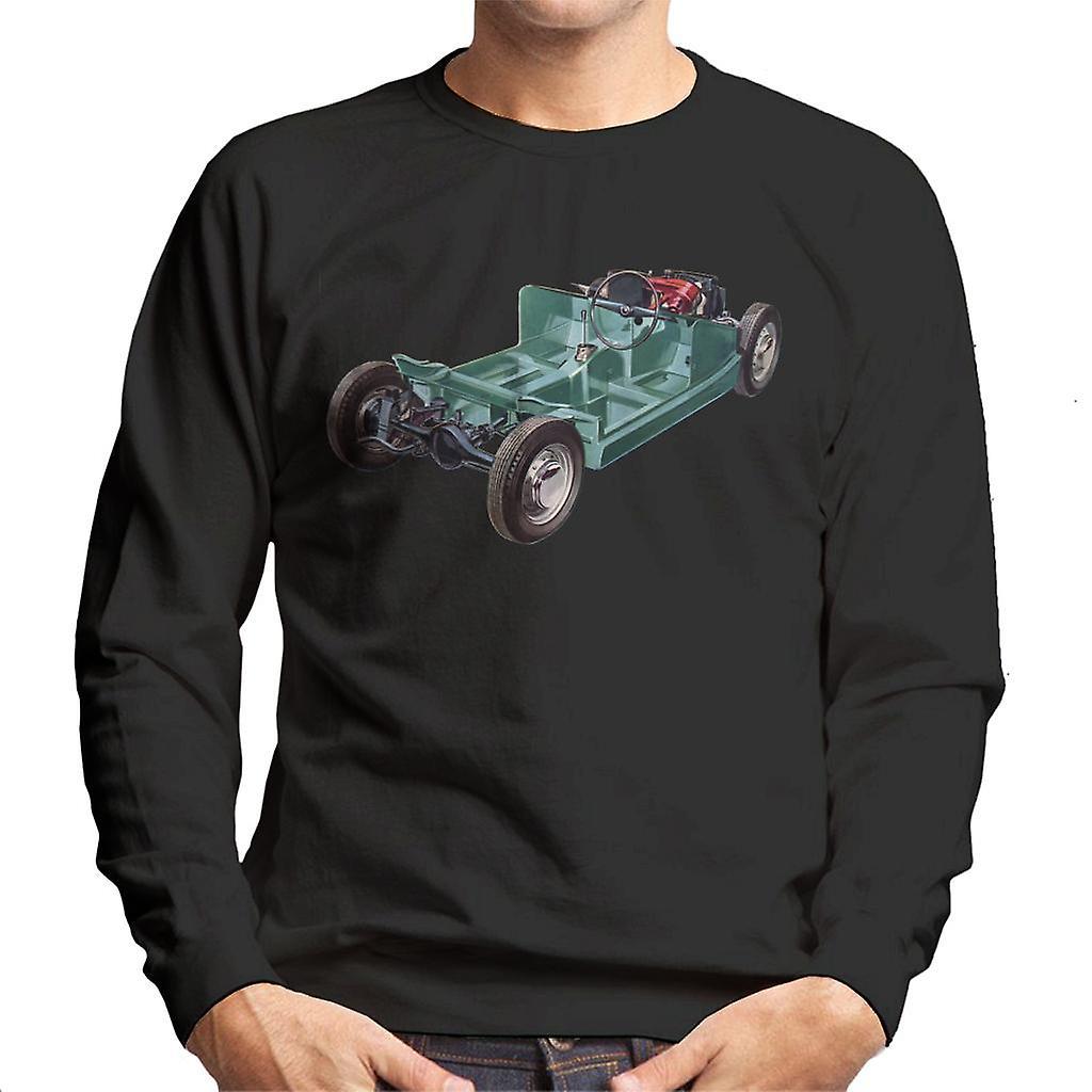 Austin Healey Sprite Mark II British Motor Heritage Men's Sweatshirt Black Medium