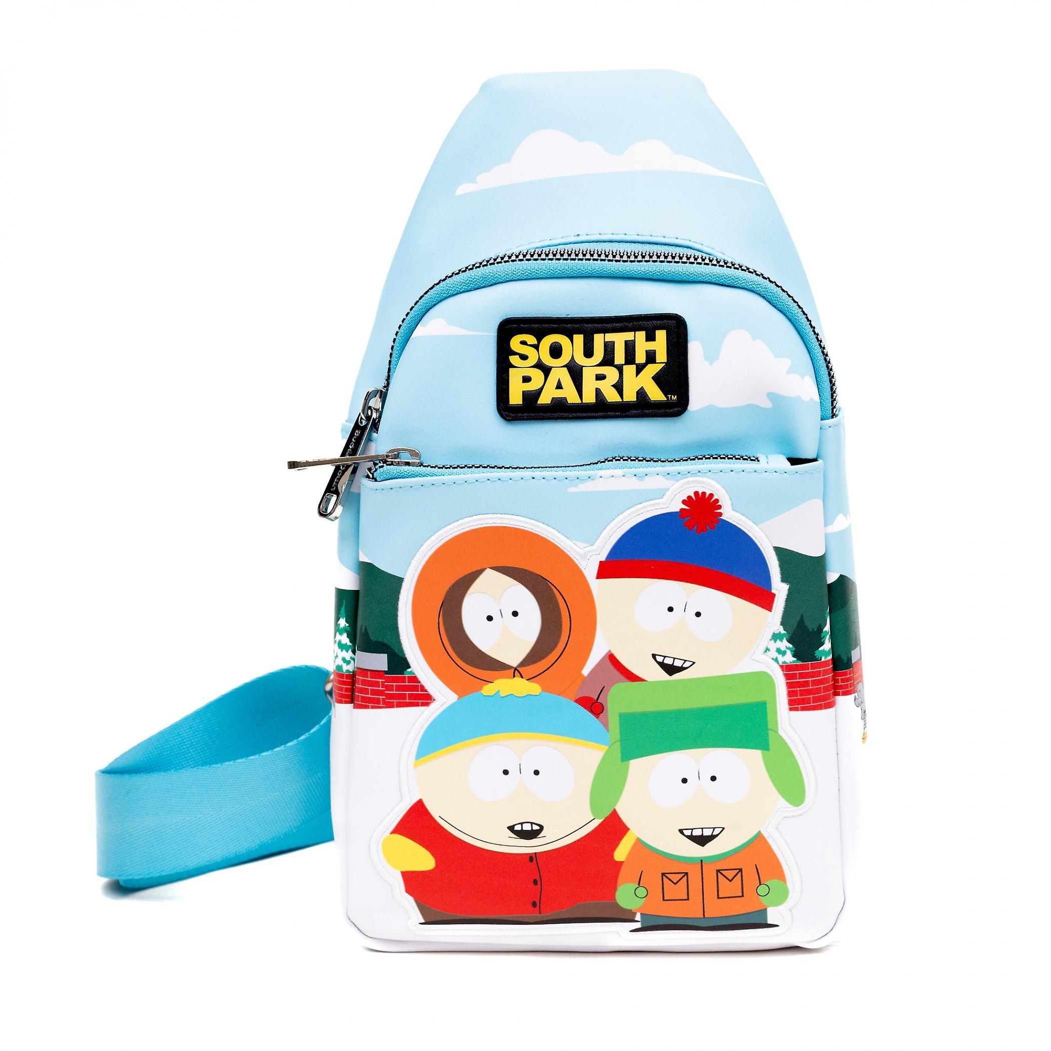 Cartoons South Park Boys Group Pose Sling Bag Multi-Color