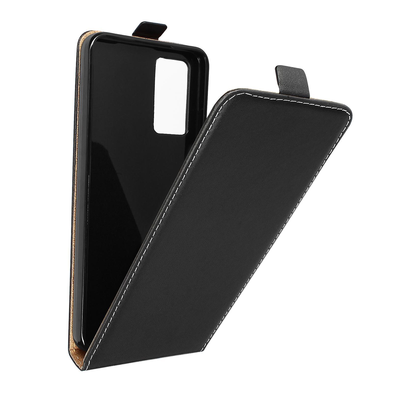 Avizar Vertical Flip Case with Card Holder for Xiaomi Redmi Note 11 Pro 5G, Black