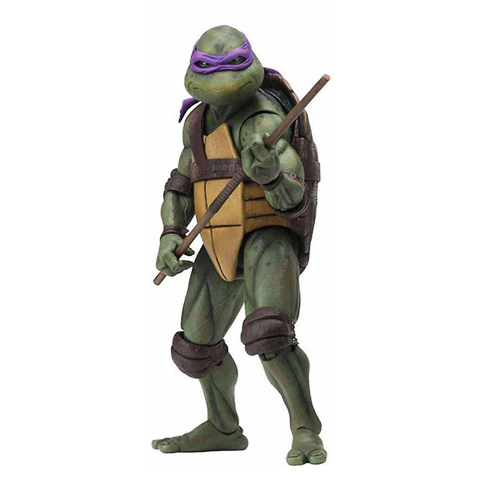 Sevenday 7" Teenage Mutant Ninja Turtles Action Figures Toys Collectible Toys Ornament Decoration Gifts For Kids Adults Purple