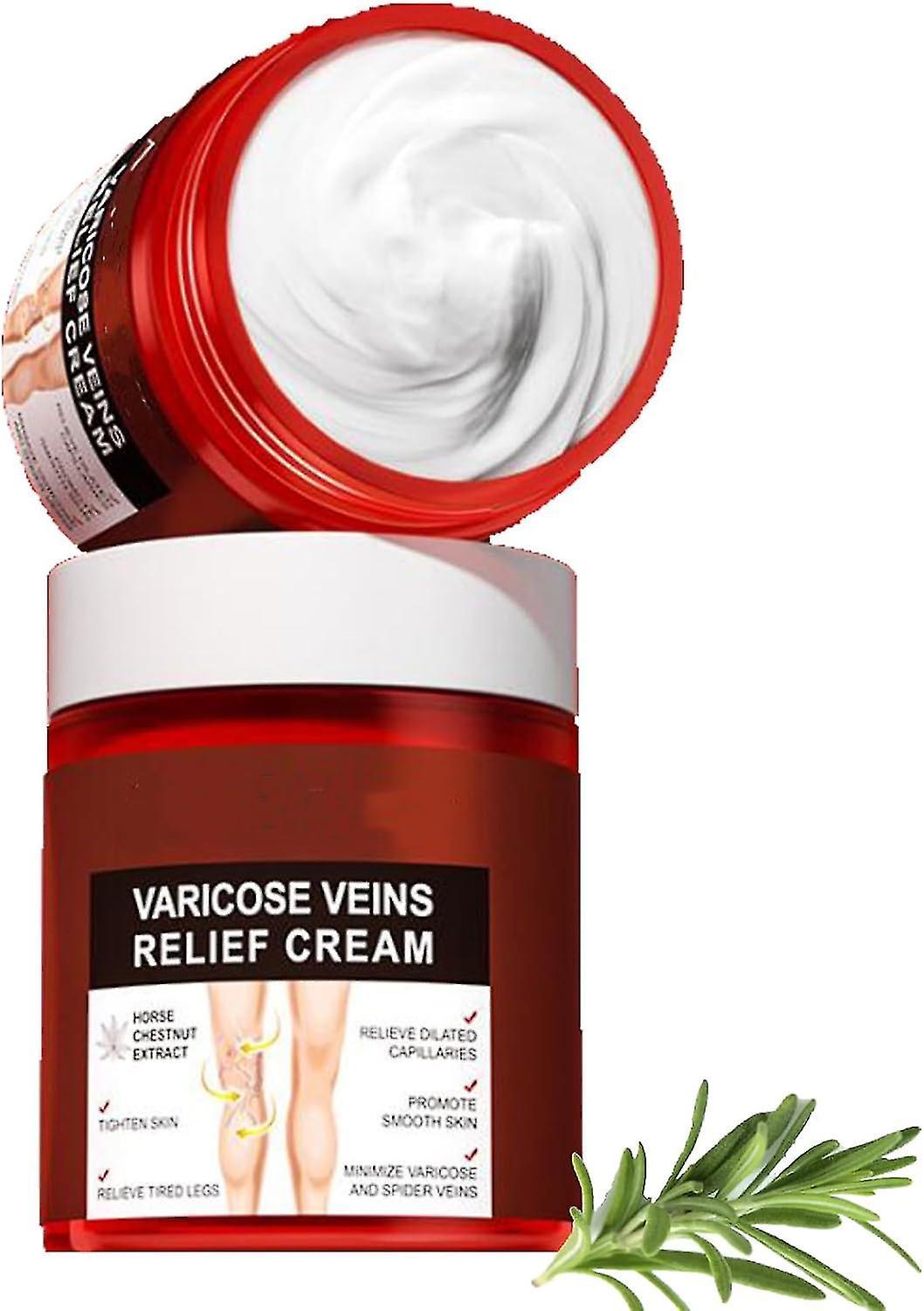 Yalo Varicose Veins Relief Cream, Varicose Vein Cream For Legs Reduces Spider Veins,varicose Veins Relief For Legs, Strengthen Capillary Health, Im...