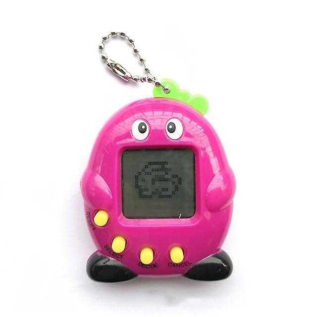 Slowmoose Electronic Nostalgic Virtual Cyber - Keyring Pets Pink