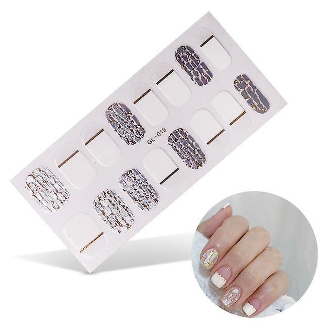 Slowmoose Glitter Series Powder Sequins Fashion Nail Art Stickers- Manicure Nail Polish GL019