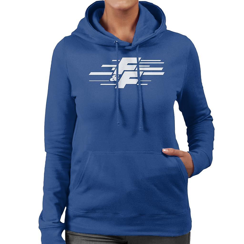 Fast & Furious Fast and Furious Light Logo Women's Hooded Sweatshirt Royal Blue X-Large