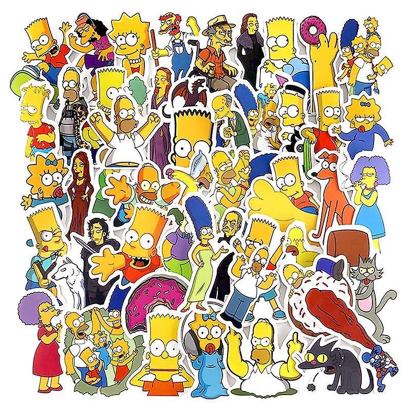 Slowmoose Anime Vinyl Cartoon Simpsons Stickers