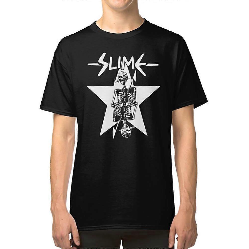 RockShark Slime Band Tee T-shirt Black L