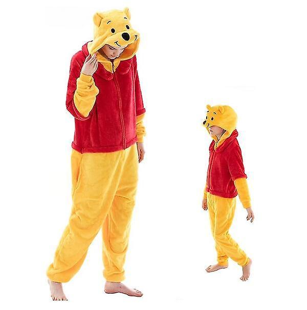 Cosusket Snug Fit Unisex  Pajamas Pooh S