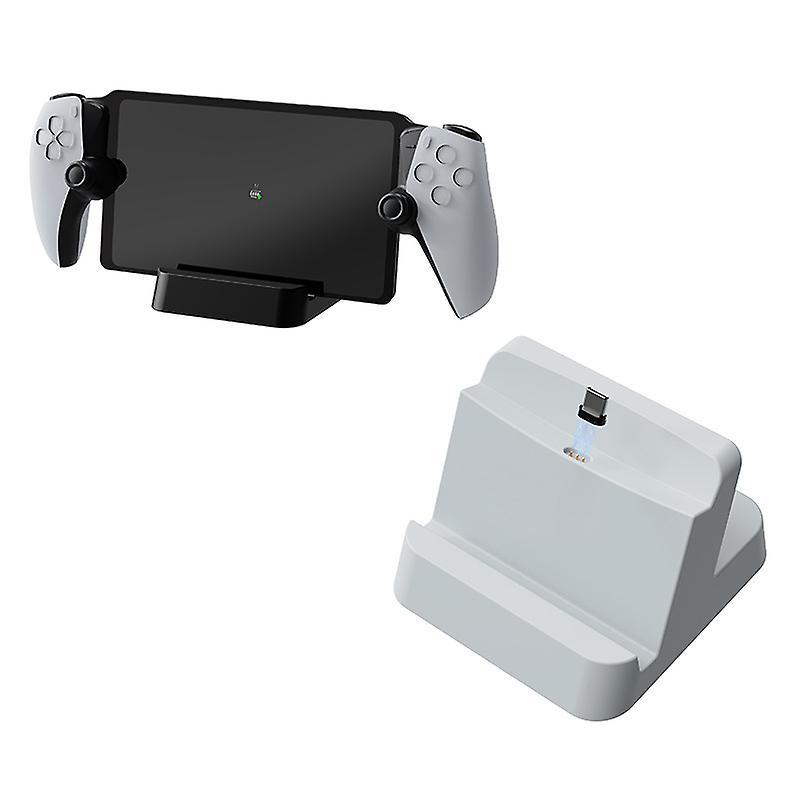 Frusde Ps Portal Charging Station, Portable Charging Stand Charging Dock Station For Playstation Portal Remote Player, Ps Portal Accessories White