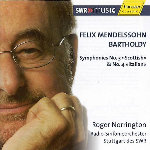 Swrmusic Roger Norrington - Symphonies 3 & 4  [COMPACT DISCS] USA import