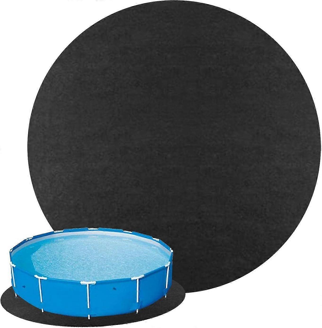 Asiv Swimming Pool Floor Mat, Hot Tub Mat 13.12 Ft Pool Liner Pad,pool Mats For Floor,water Absorb Felt Mat, Inflatable Hot Tubs Floor Pad, Portabl...