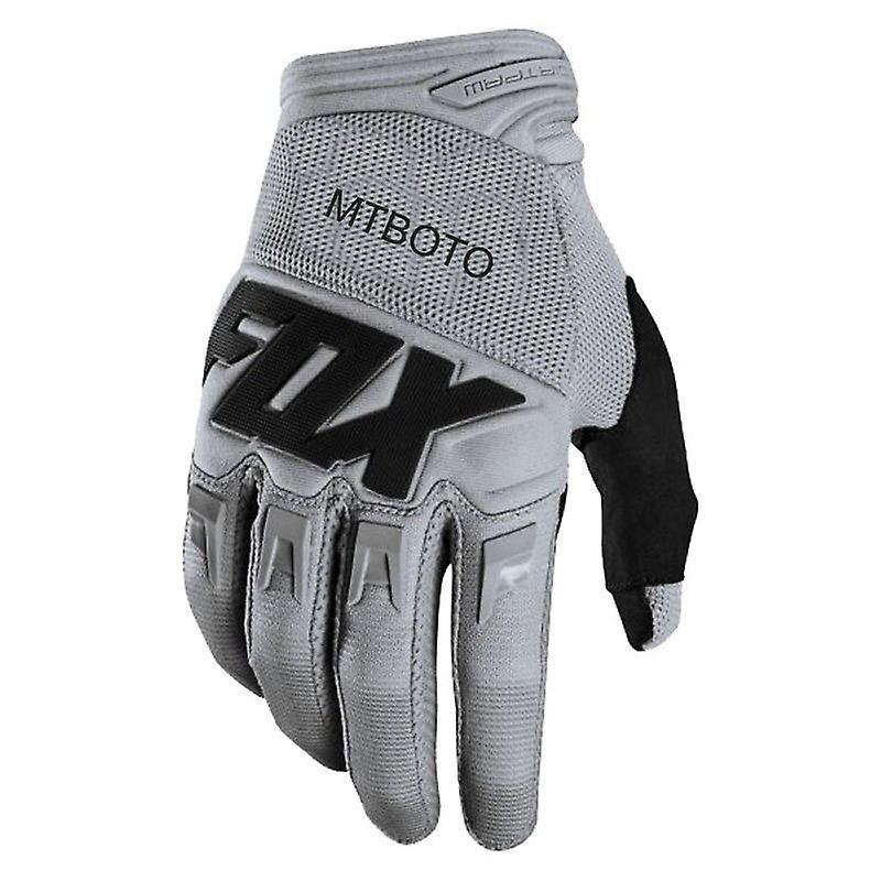 Cycling Mtboto Fox Motocross Gloves Mens Rider Off Road Mx Mtb Mountain Guantes Downhill Full Finger Motorcycle Gloves  Motorcycle Gloves All---Grey S