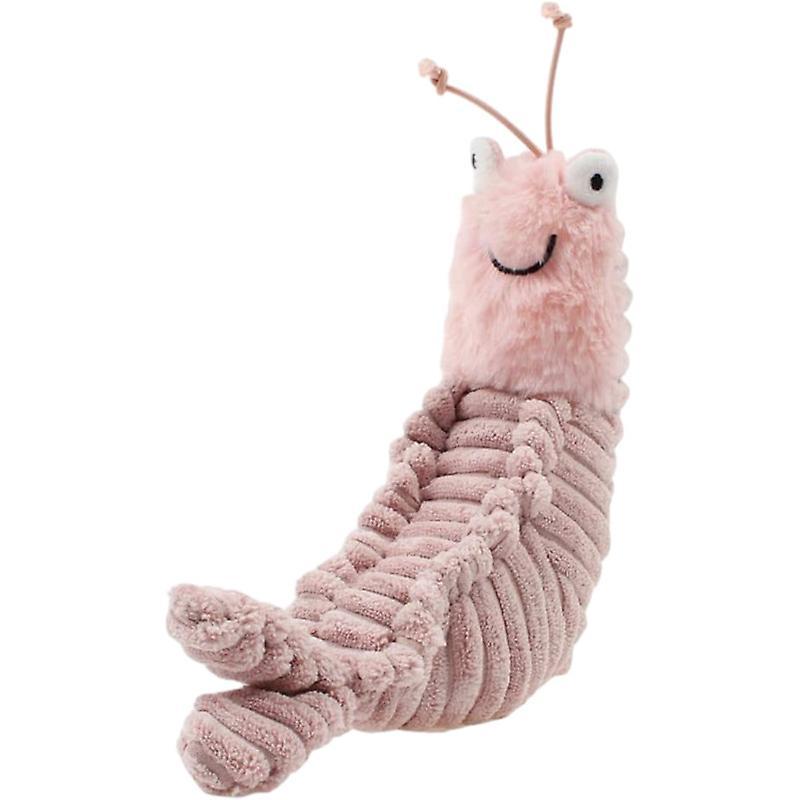 Yunshu Lovely Shrimp Plush Toy Marine Animal Stuffed Doll Birthday Gift