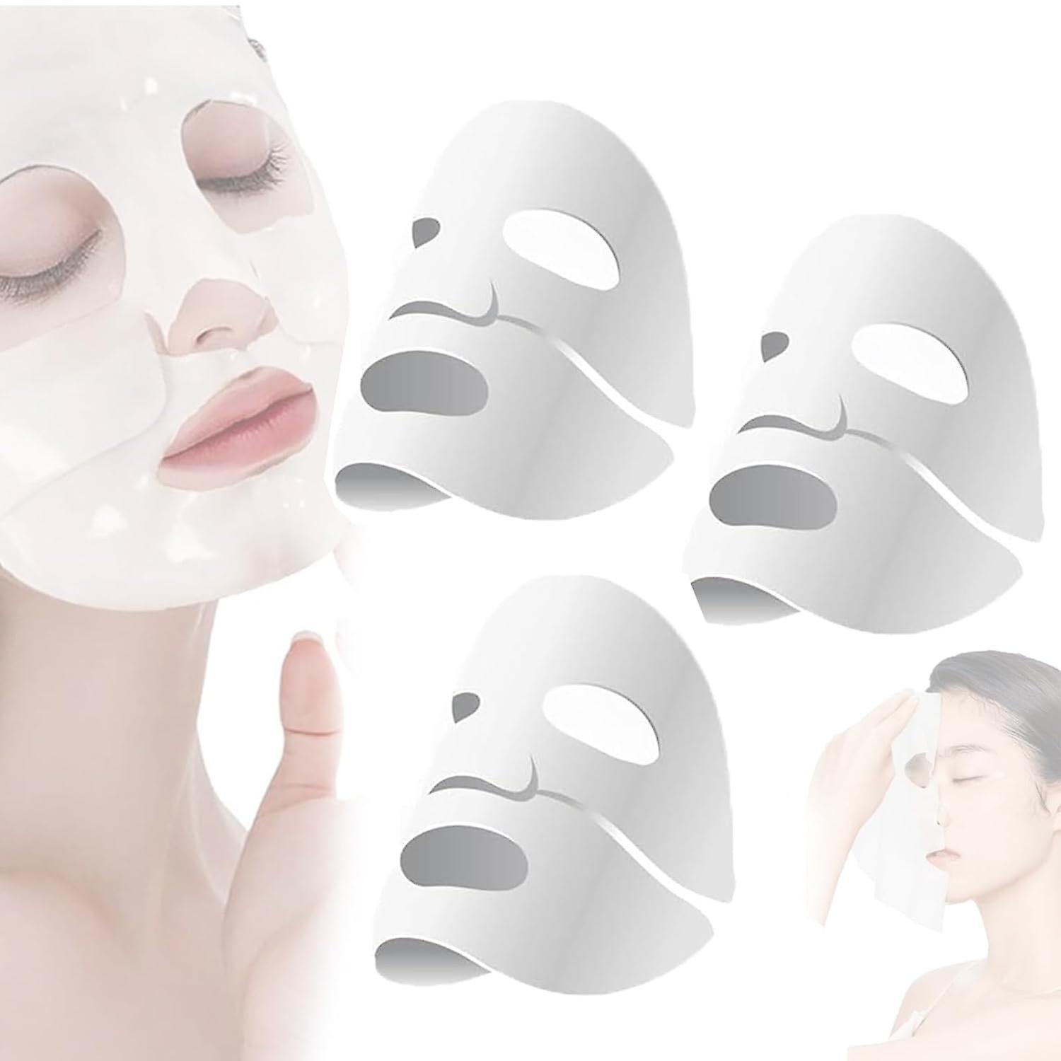 Fongwan Collagen Deep Mask, Collagen Sheet Masks Overnight Firming Face Mask Deep Collagen Boost Anti Wrinkle Lifting Mask Reduce Fine Lines 3pcs