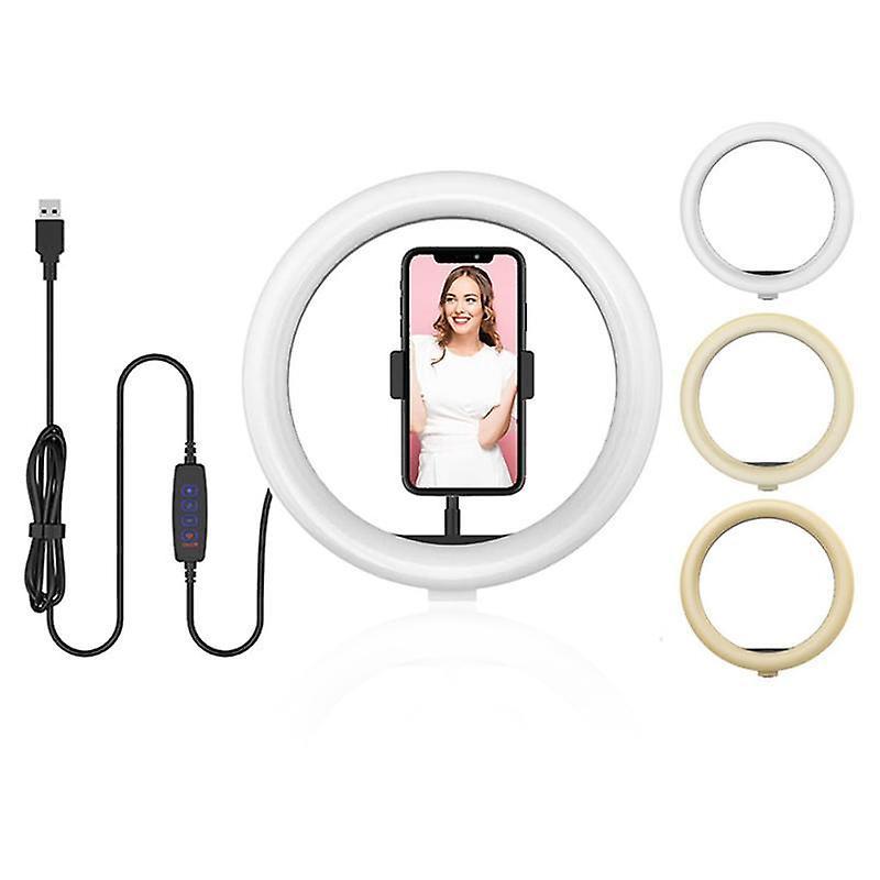 Slowmoose Dimmable Led Bluetooth Selfie Ring Light With Tripod Stand 12inch